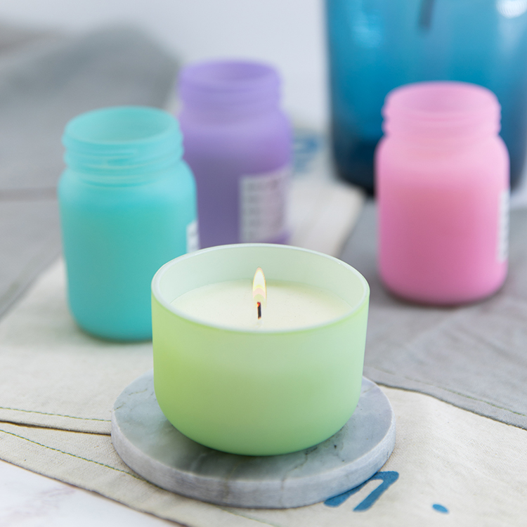 Candle holder soy wax scented candle glass candle jar