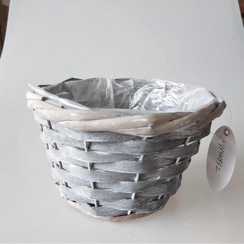 Garden/Home Deco grey medium basket