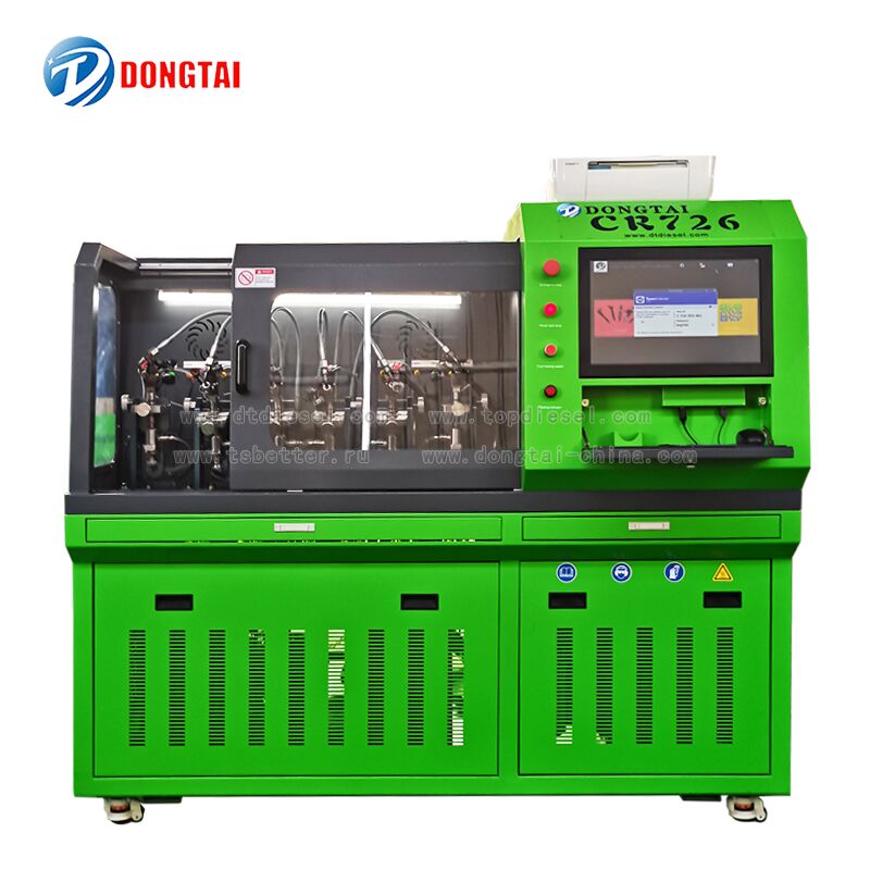 CR726 Common rail injector test bench, test 4or 6 injector at the same time,generate QR code