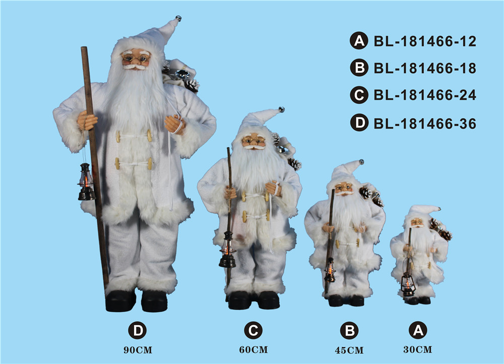30cm/45cm/60cm/90cm height set of Santa Clause
