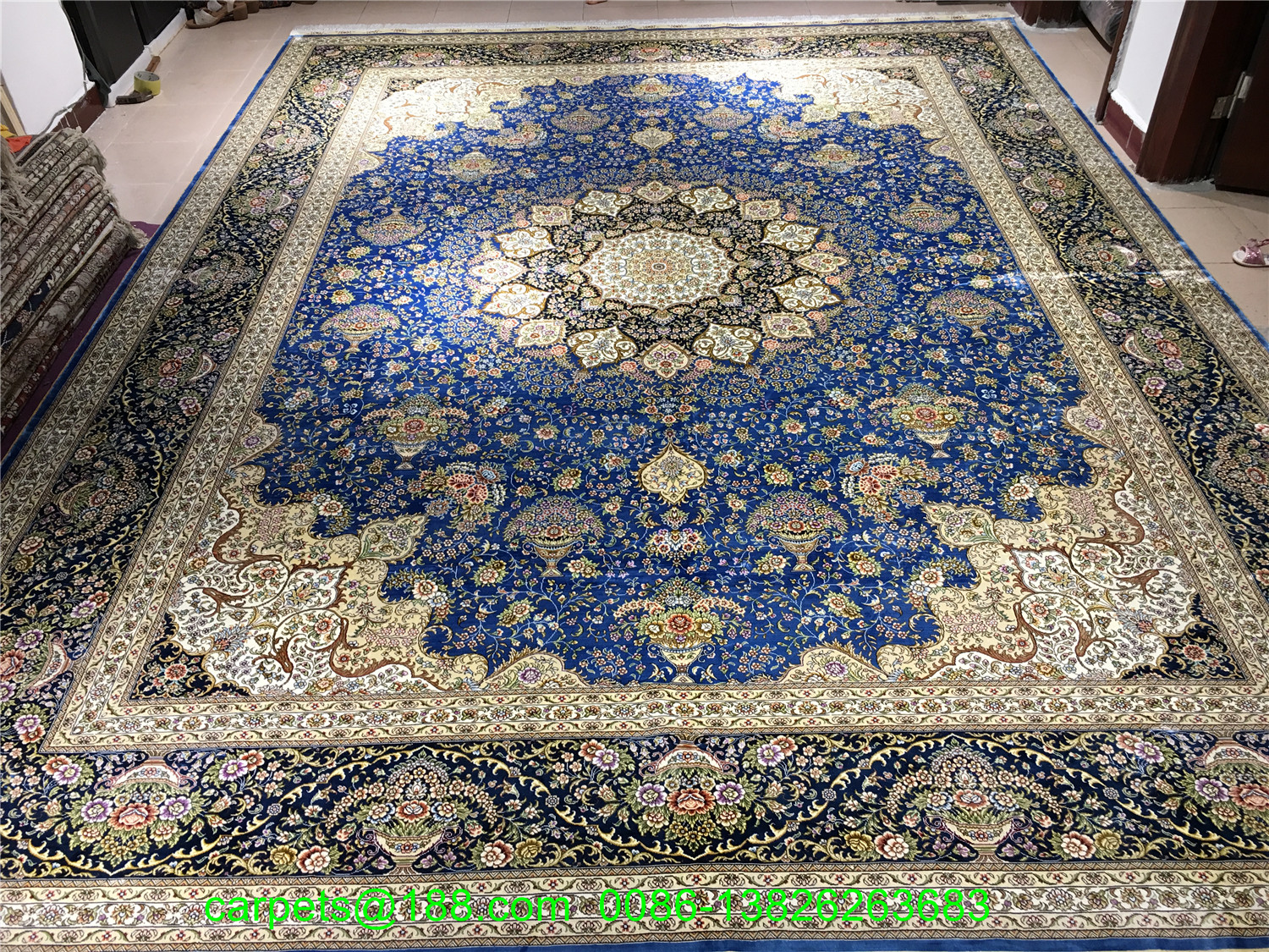 Hand made persian carpet