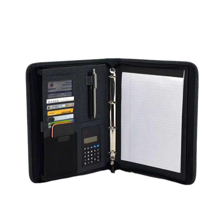 A4 Zipper Portfolio