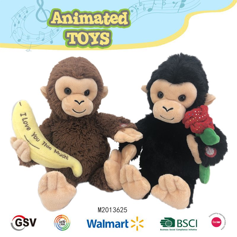 Musical Toy Monkey Gtst Plush Toy(M2013625)