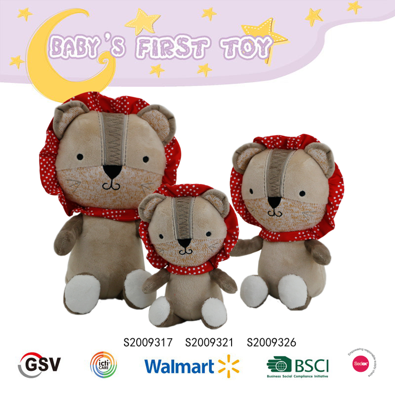 Baby Toy Lion Gtst Plush Toy（s2009317/S2009321/S2009326）