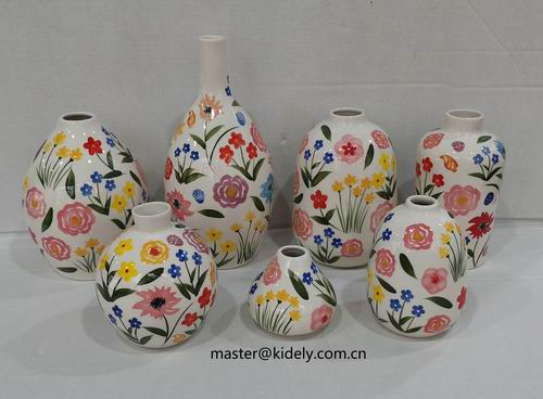 # flower vase, ceramic vase