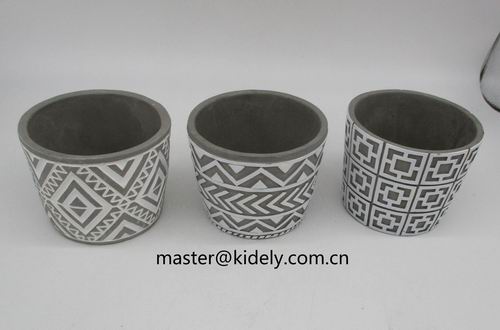 # flower pot, planter, garden pot, cement pot, cement vase