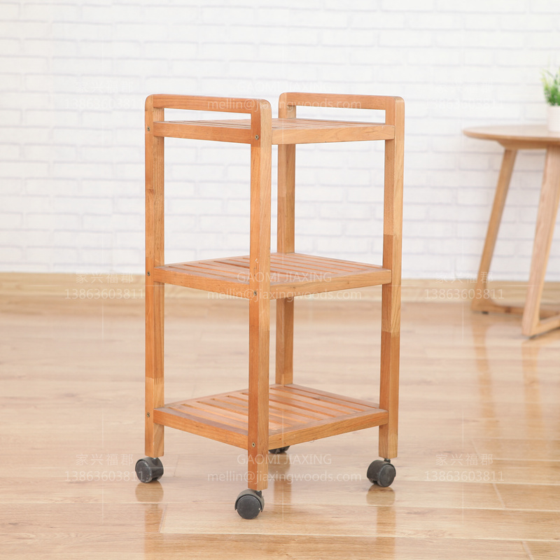 shelf with wheel