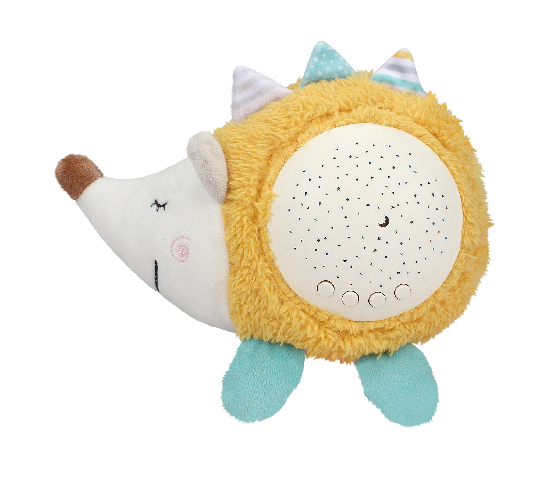 Konig Kids*Soothing Cuddle Projector Plush Toy,Hedgehog with Music N Light