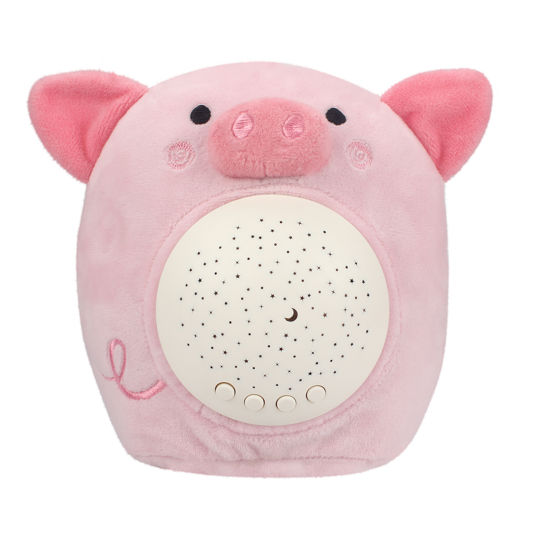Konig Kids*Soothing Cuddle Projector Plush Toy,Piggy with Music N Light