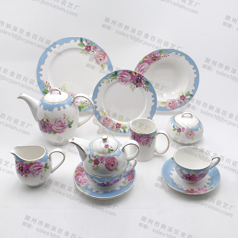Tableware Series With Decal