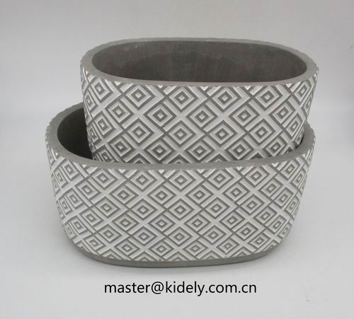 # flower pot, planter, garden pot, cement pot, cement vase