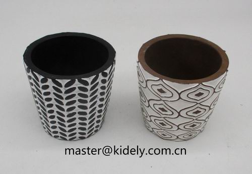 # flower pot, planter, garden pot, cement pot, cement vase
