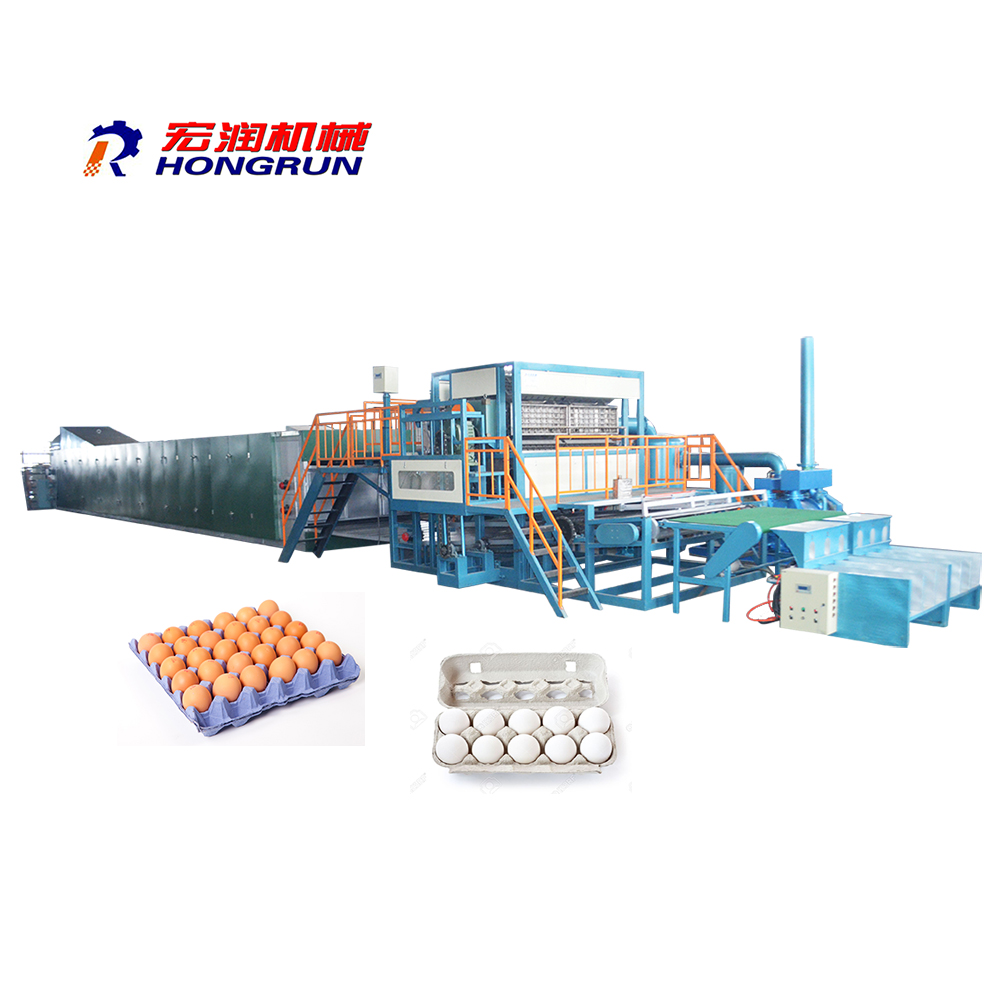 6000pcs/h egg tray production line
