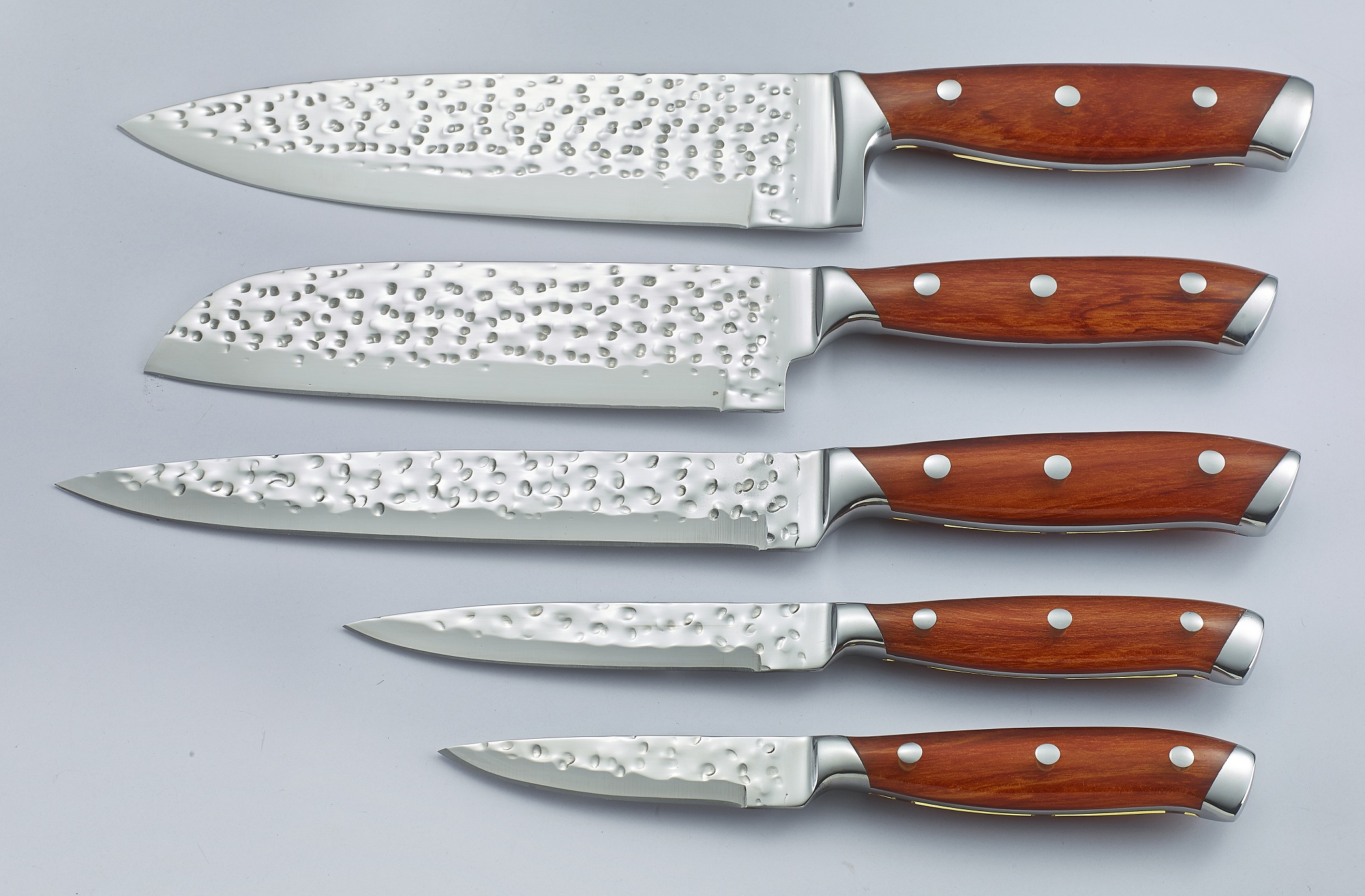 Acrylic handle kitchen knife