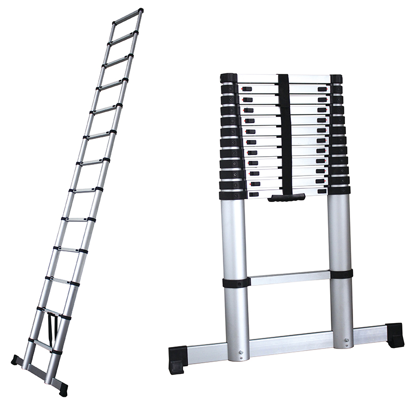 EN131-6 3.8m telescopic ladder with TUV certificate