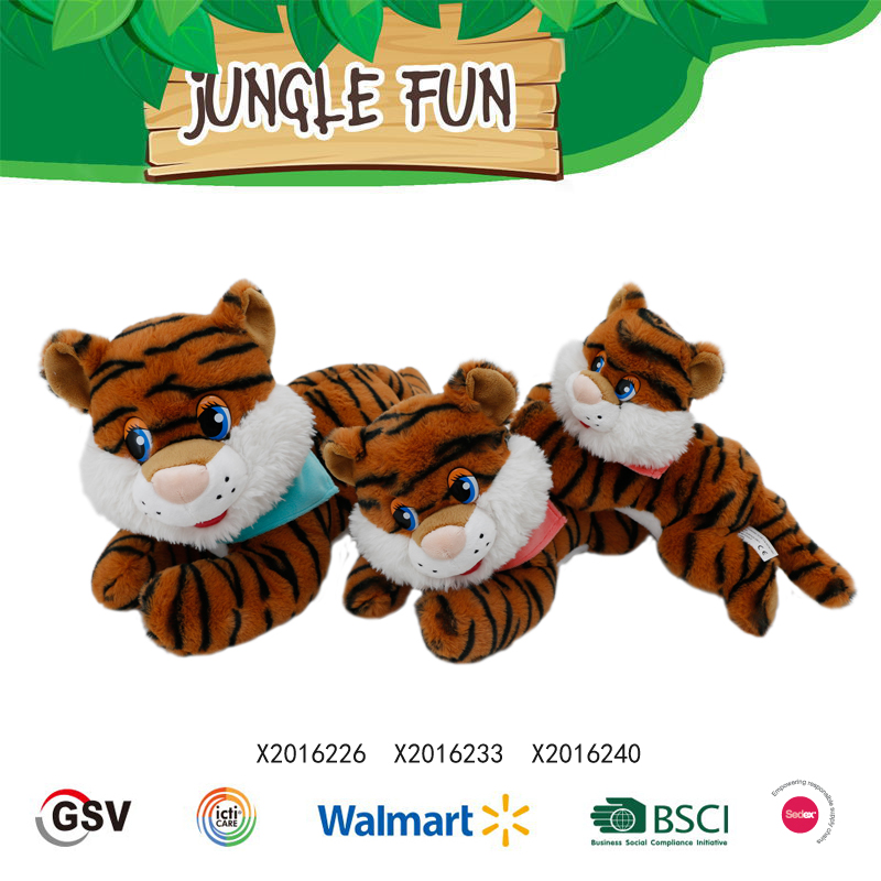 Wild Animals Tiger Gtst Plush Toy(X2016226/X2016233/X2016240)