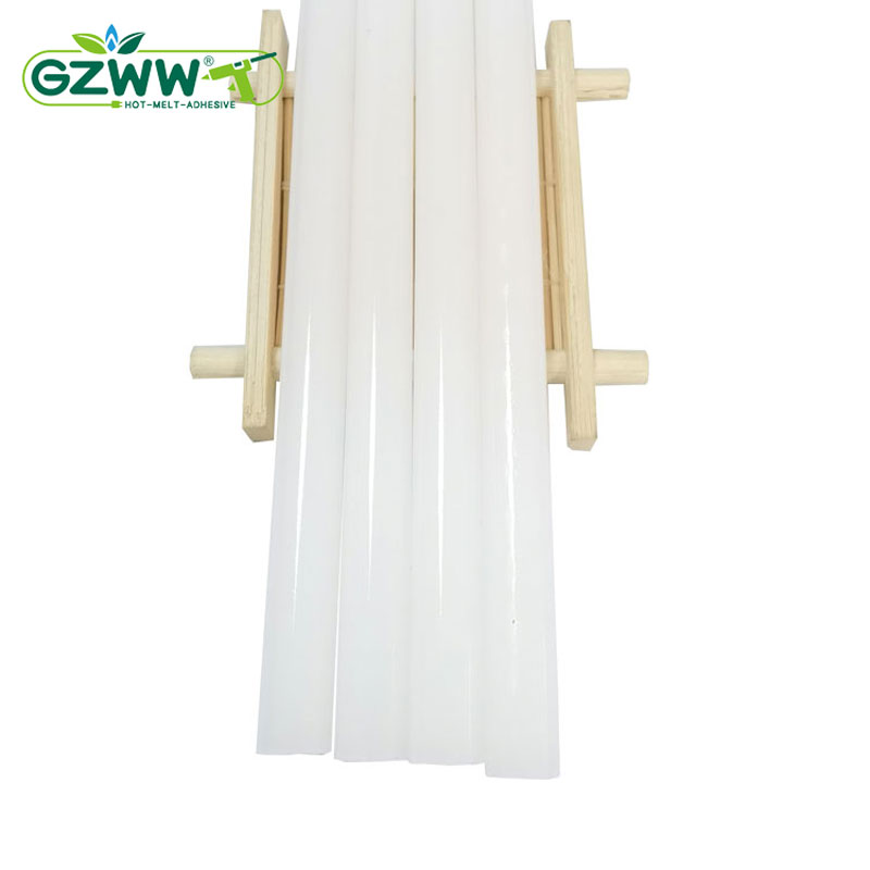 white packaging hot melt glue stick