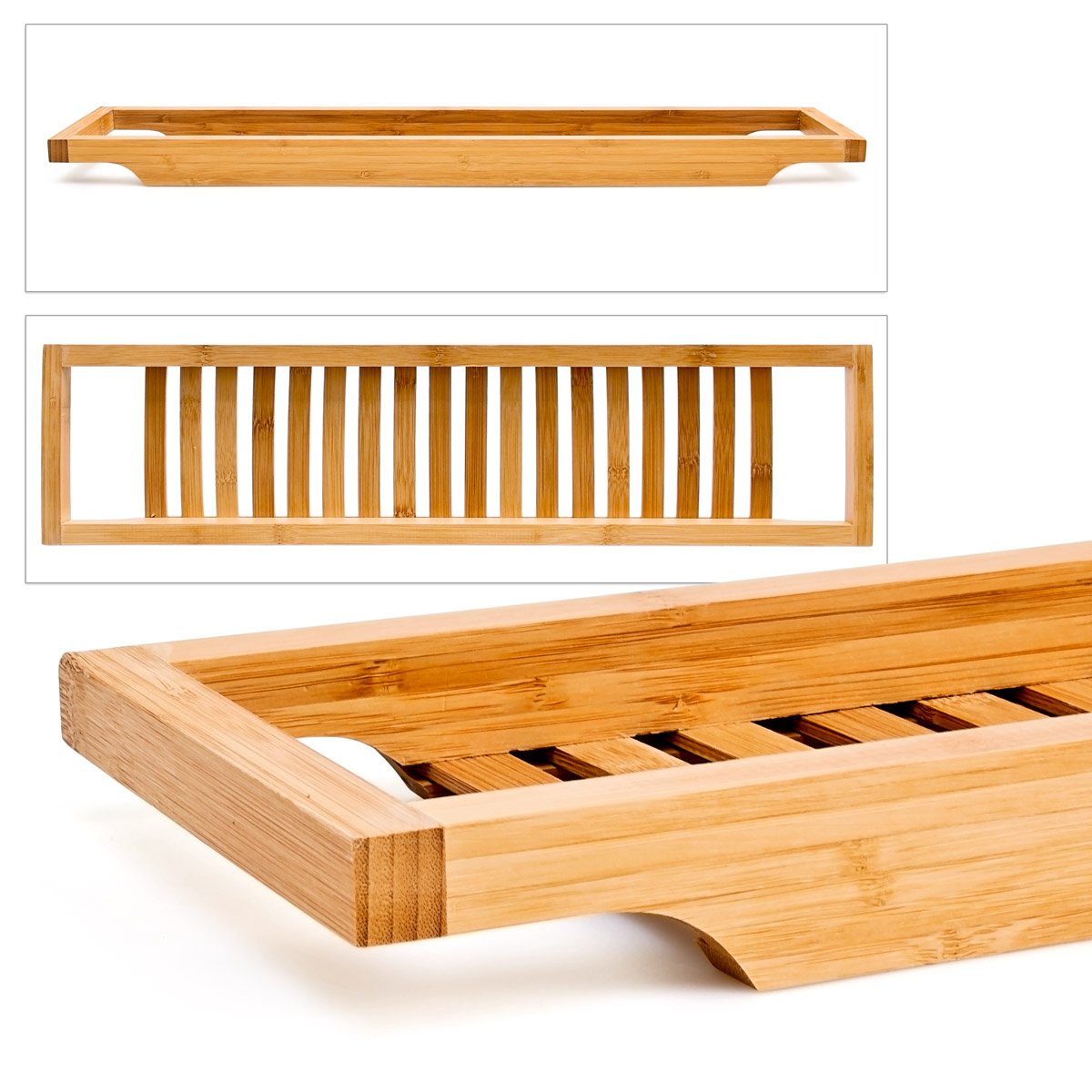 Bamboo Bath Caddy Bath Tray