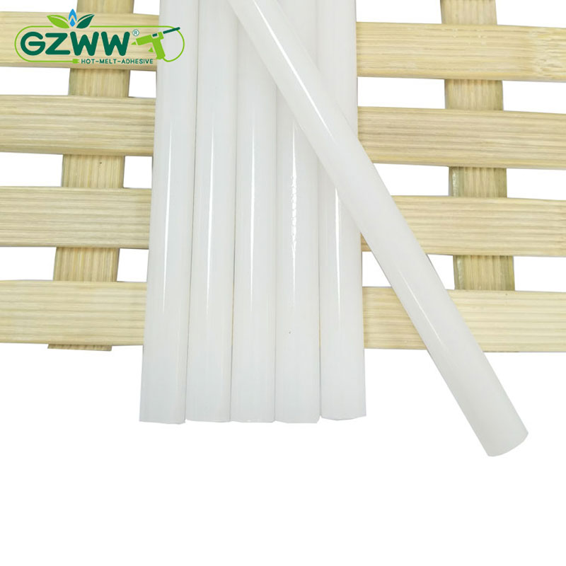 white packaging hot melt glue stick