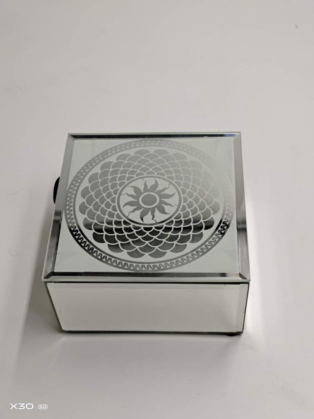 Jewelry box, glass jewelry box, mirror jewelry box, glass box, jewelry box, MDF box