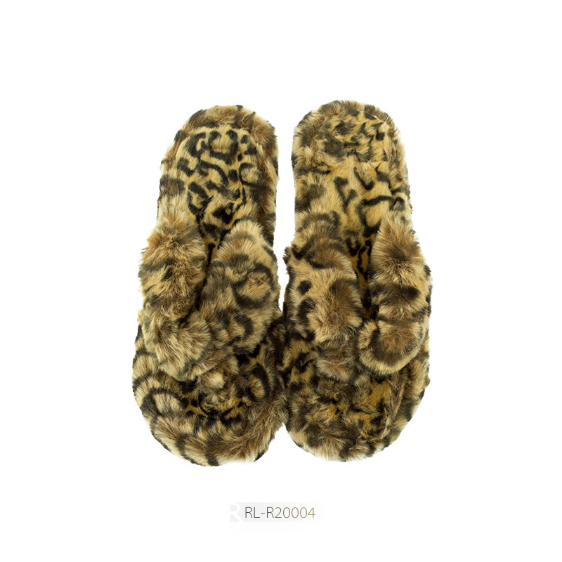 Warm Suede fashionable mitten cotton slippers