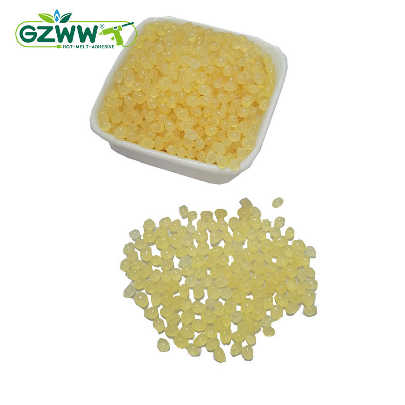 yellow hot melt glue granules