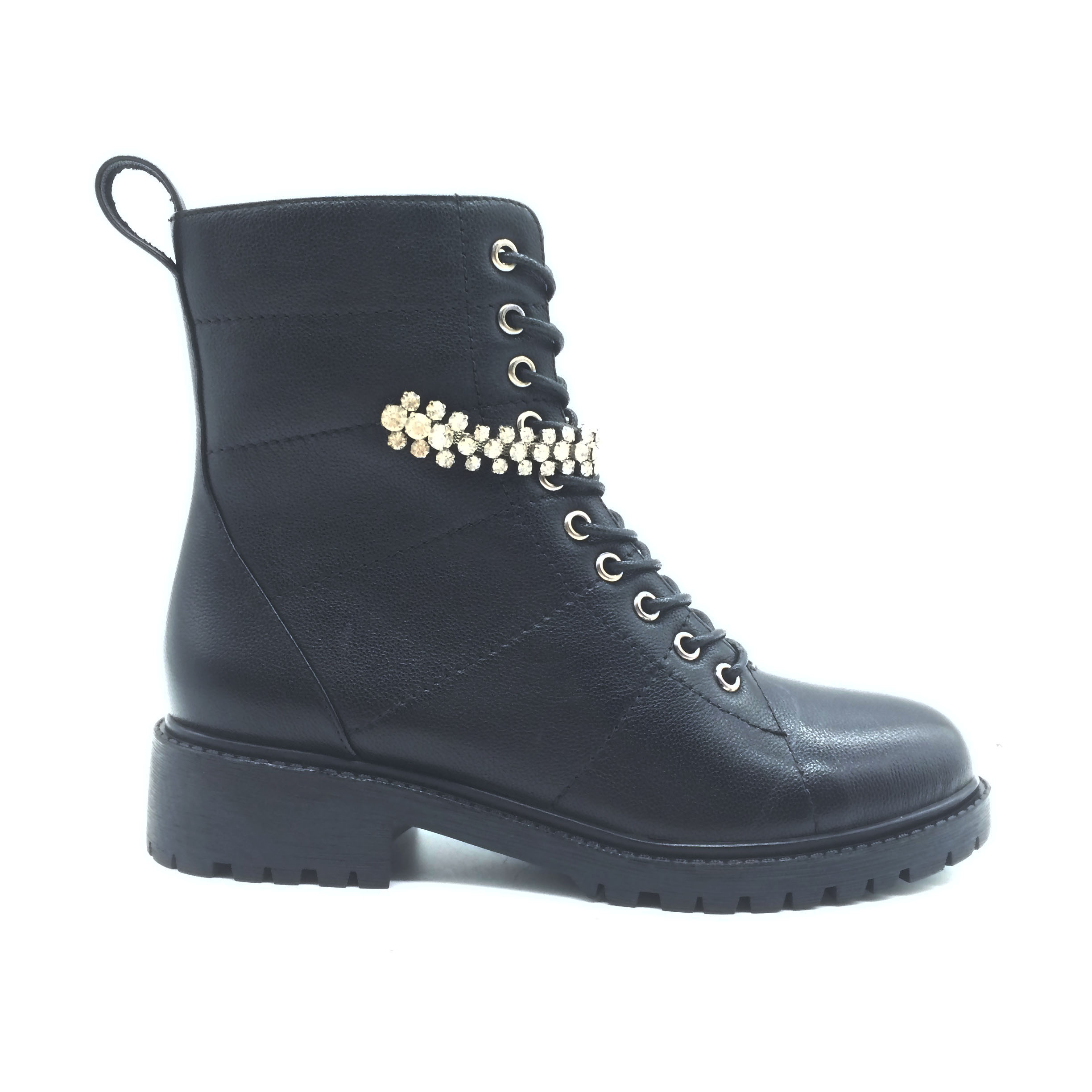D2919A-B9 Autuman-winter new fashion comfortable leather woman short boots