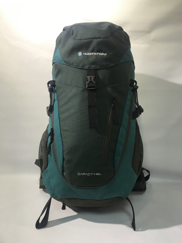45 Liters outdoor backpack, using Honey comb /PU+ Diamond checked /PU + 600D fabric, which is ligth, fashionable, durable and easy to clean..
