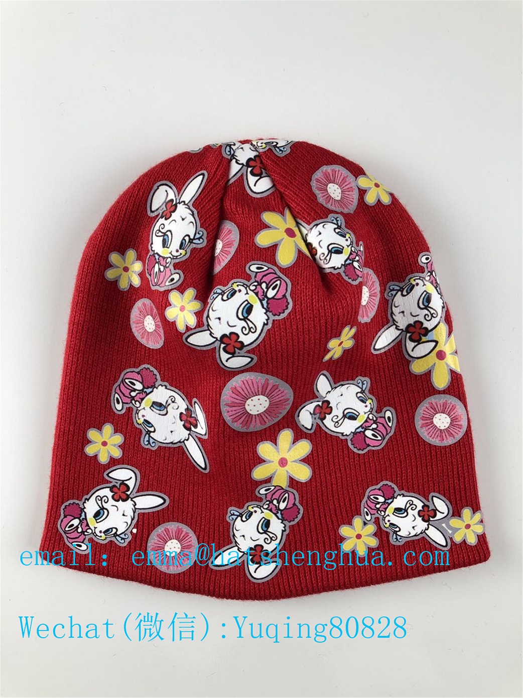 Kids lovely print beanie