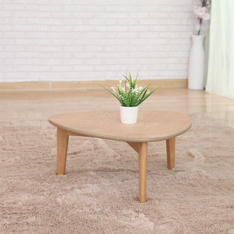 Wooden coffee table, coffee table round, coffee table sets end table bedside table wood coffee table MDF top coffee table