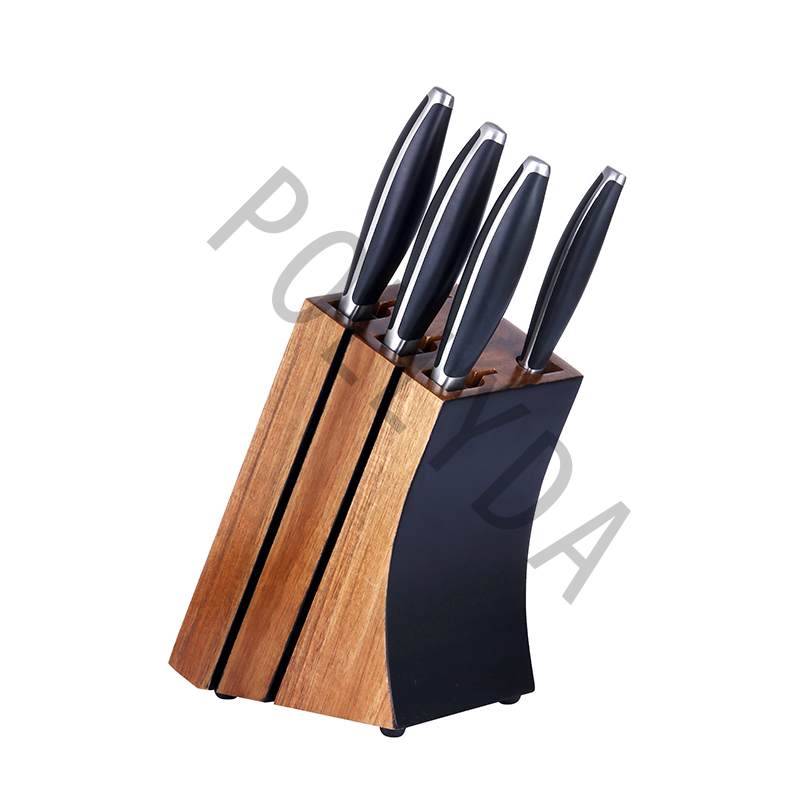Chinese style set of 5pcs knives kitchen knife set D21 series