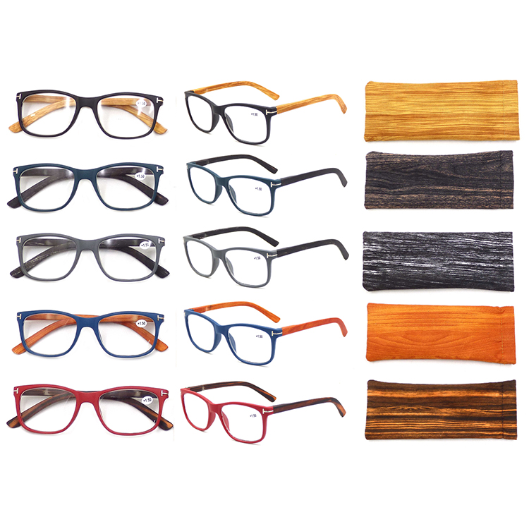 Reading glasses presbyopic plastic glasses unisex style flex spriing hinges