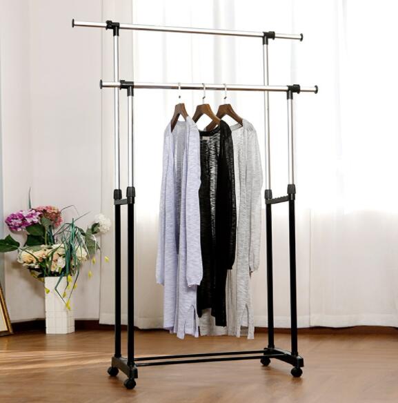 Double Tube Clothes Hanger