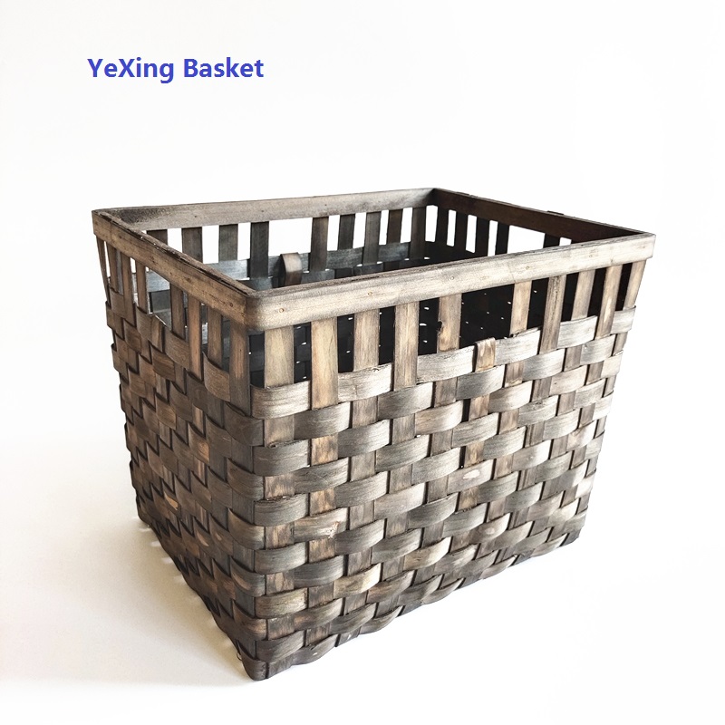 Chipwood storage basket