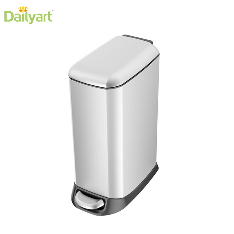 20L Stainless Steel Pedal dustbin withsoft-closed structure