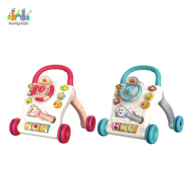 Konig Kids* Multifuntional Baby Walker,Educational Toy for Toddlers,Musical Steering Wheel