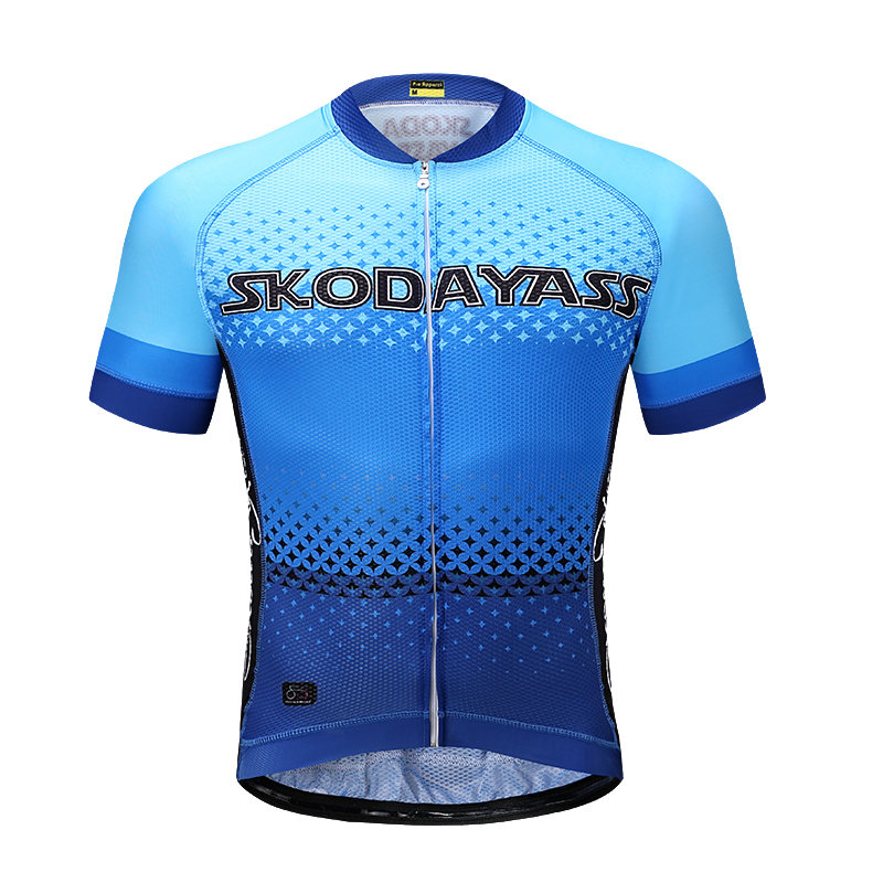 Professional custom design powerband short sleeve cycling jersey 08