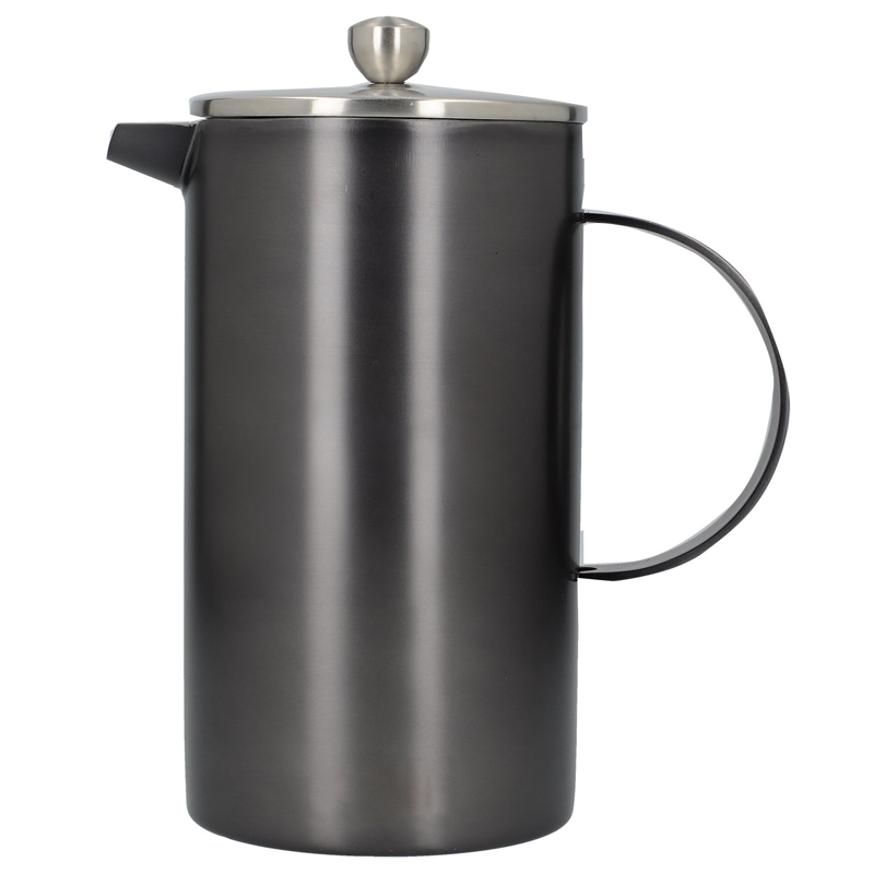 Stainless steel double wall insulated coffee maker french press coffee plunger cafetiere