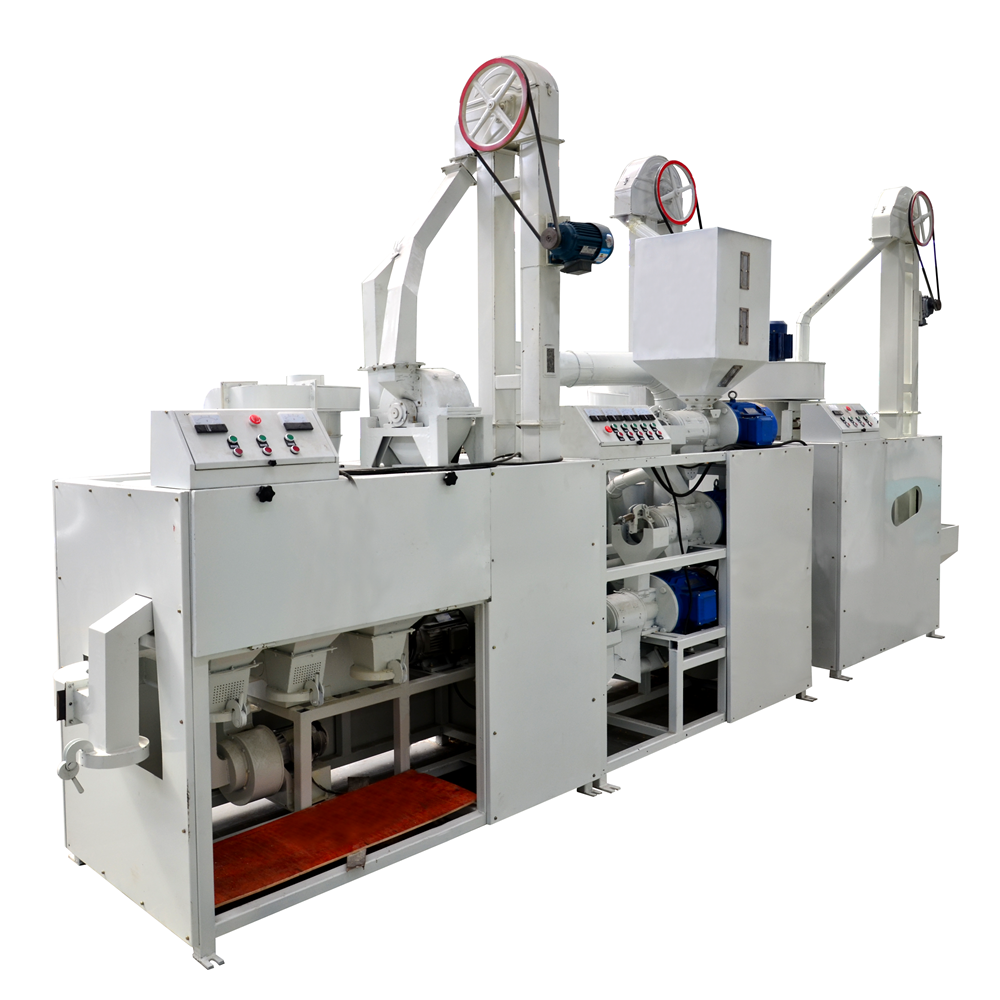 Win Tone TSFZ-15T Complete Maize Grits and Flour Milling Set Full Maize Processing Plant