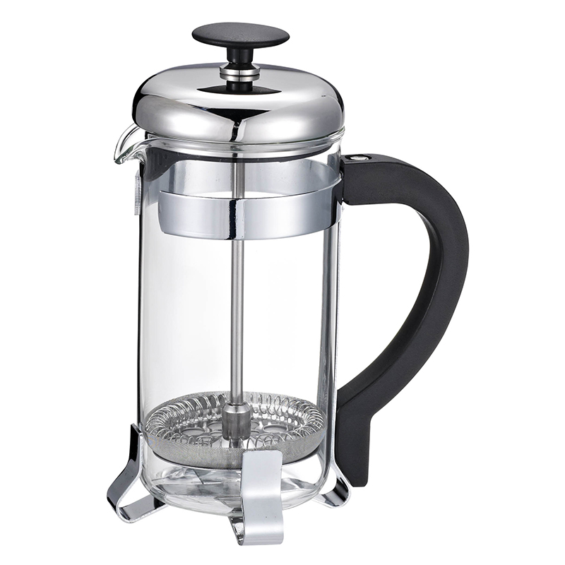 French press coffee tea maker coffee pot heat resistant borosilicate glass coffee plunger cafetiere