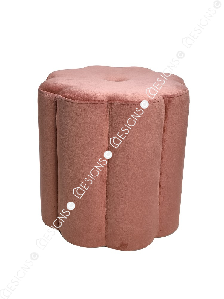 000000Fabric round Stool Coffee Table Multipurpose Foot Rest Short Children Sofa Stool