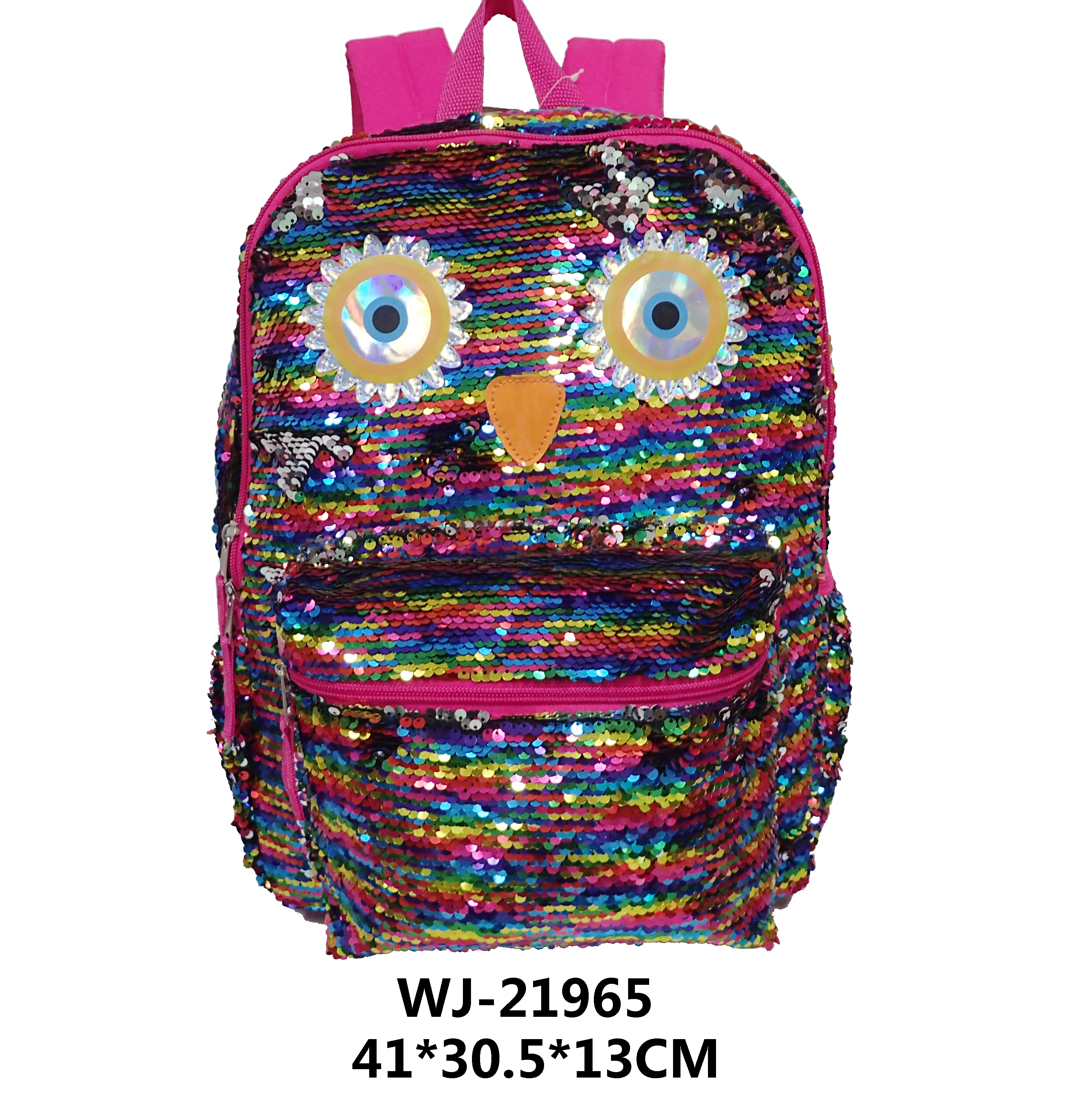 Fashion leisure sequin school backpack