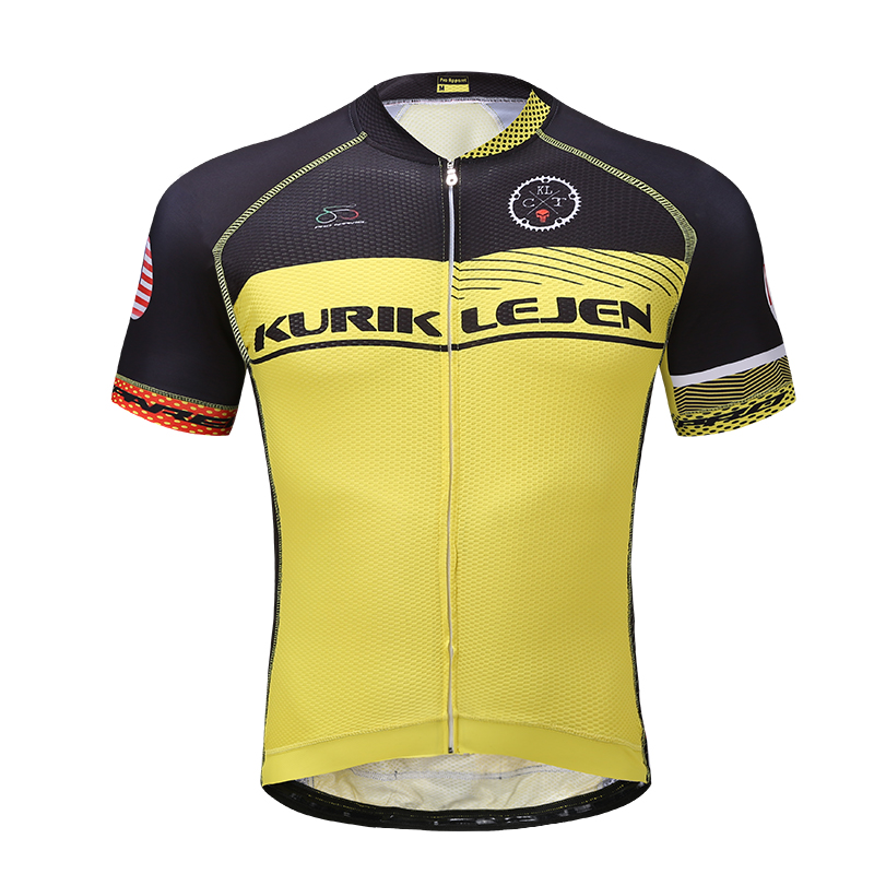 Professional custom design powerband short sleeve cycling jersey 09
