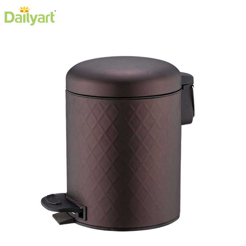 powder coating trash can