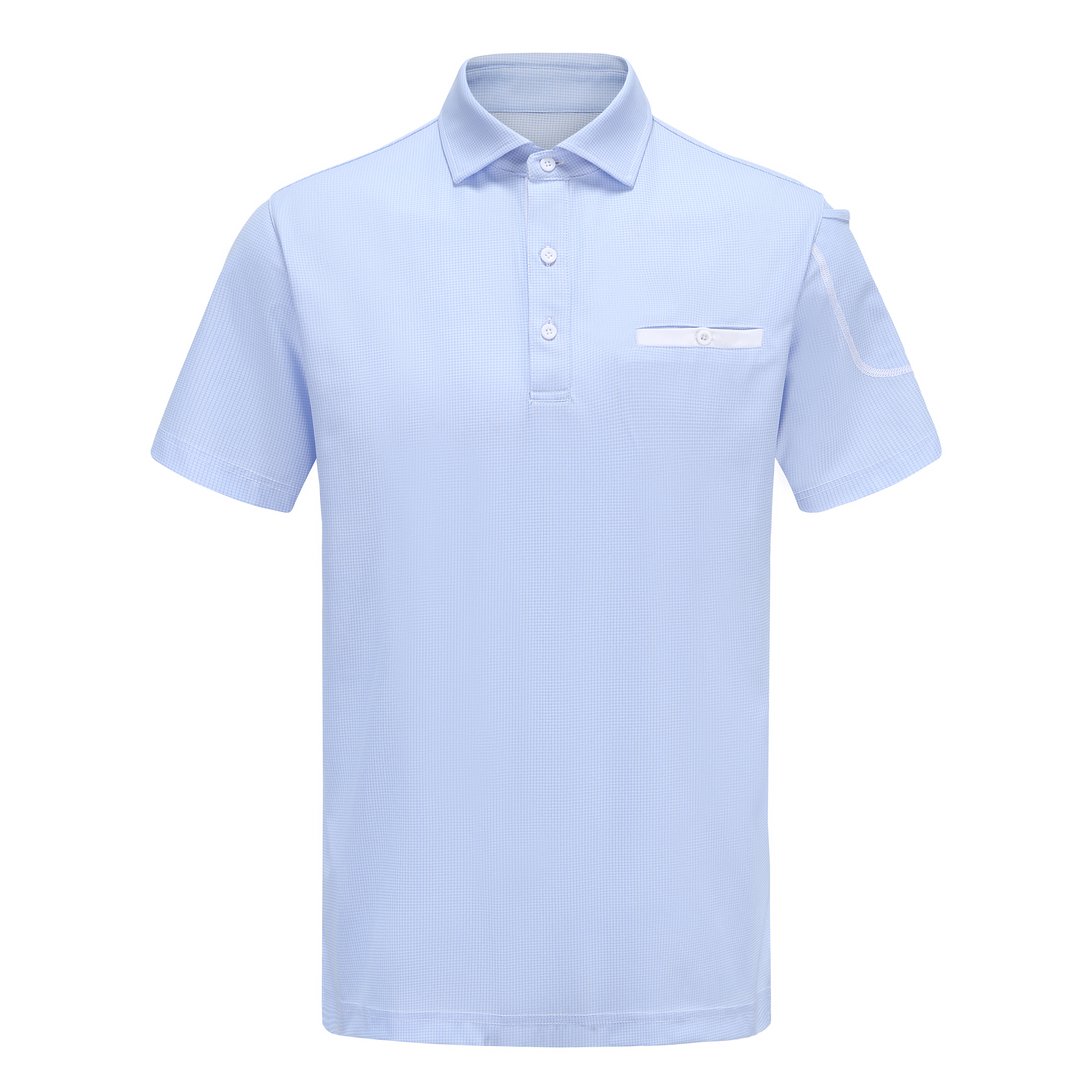 summer/spring men's weft nylon/cotton knit ss tee for outdoor sports