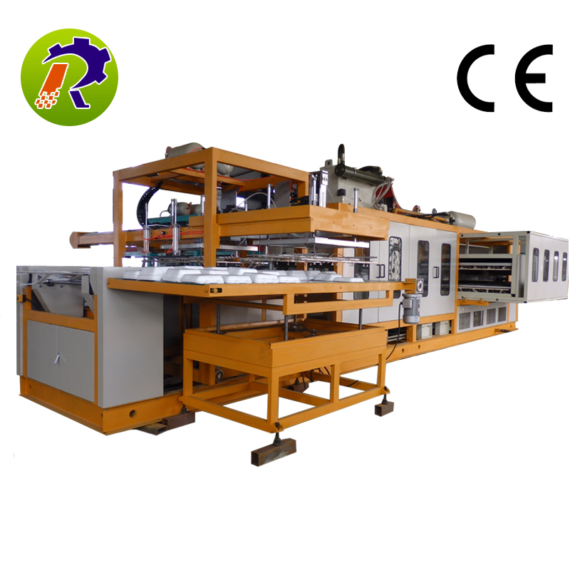 Automatic robot arm PS foam food container making machine