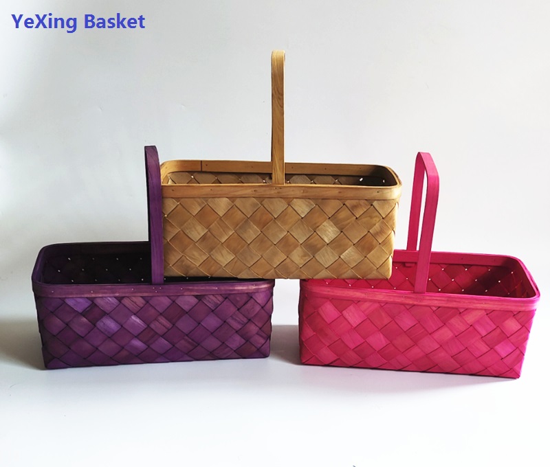 Easter festival weaving baskets