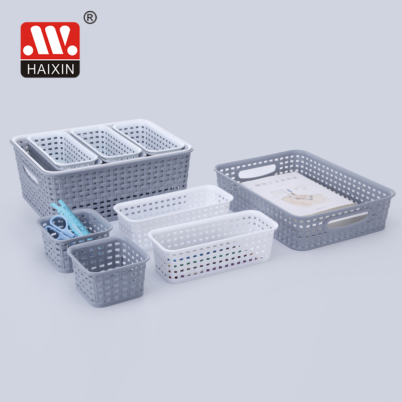 @ Plastic Storage Baskets - Small Pantry Organization and Storage Bins