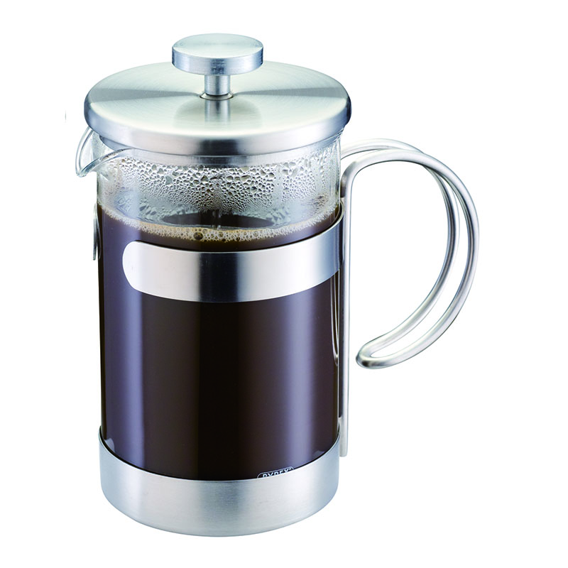 French press coffee tea maker coffee pot heat resistant borosilicate glass coffee plunger cafetiere