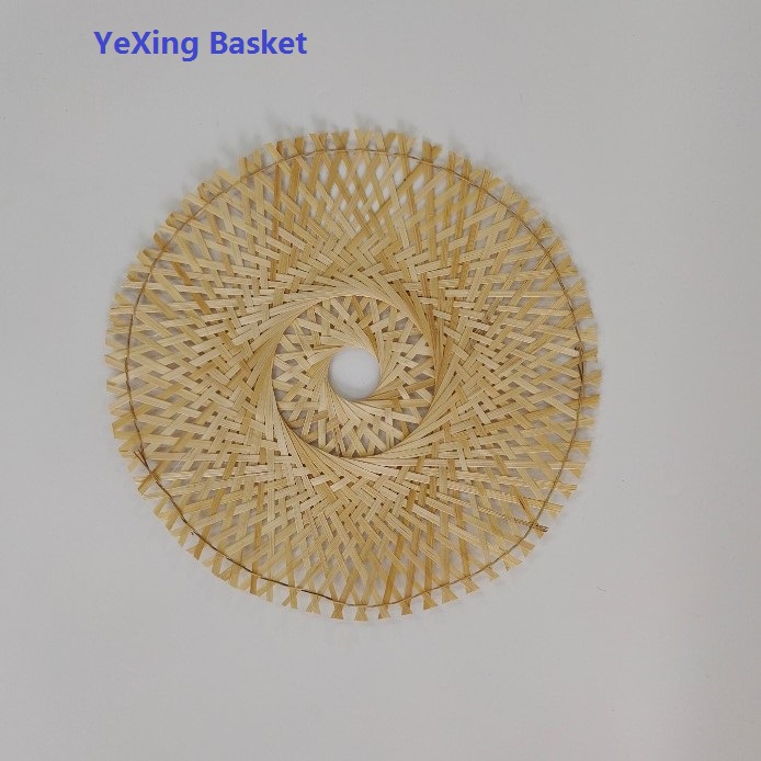Round bamboo hanging decoration